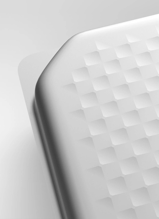 现代简约的方形网格纹理特写