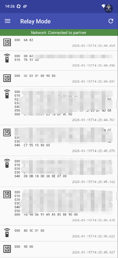 APDU数据交互记录