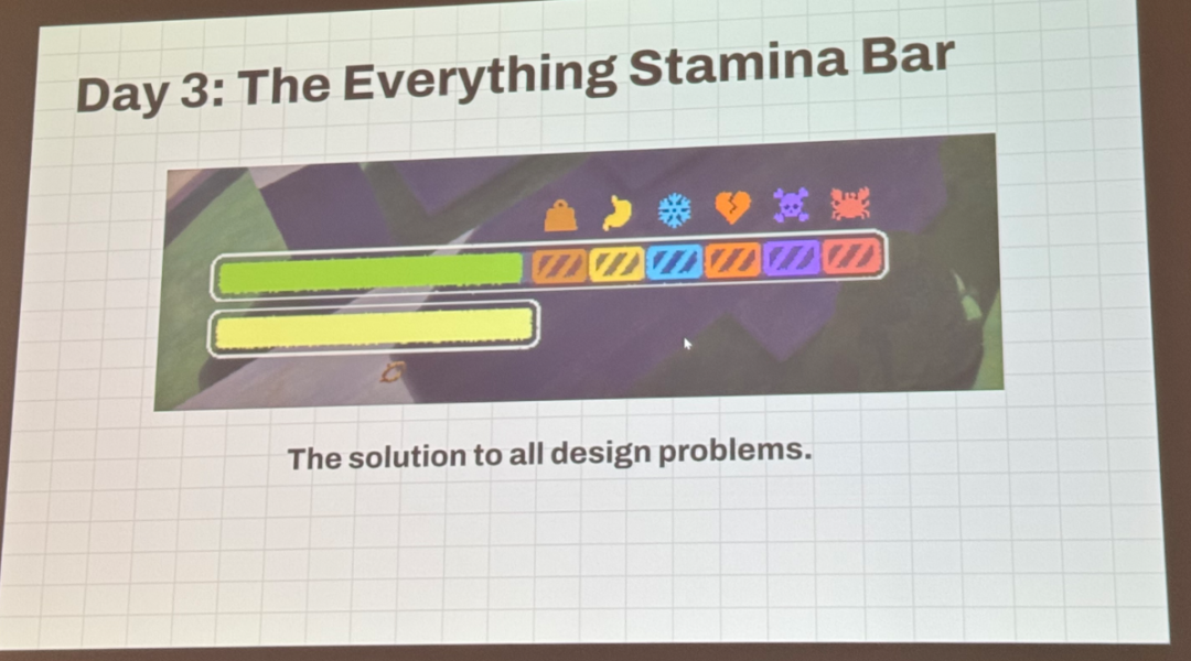 Day 3: “万物共用体力条”设计幻灯片