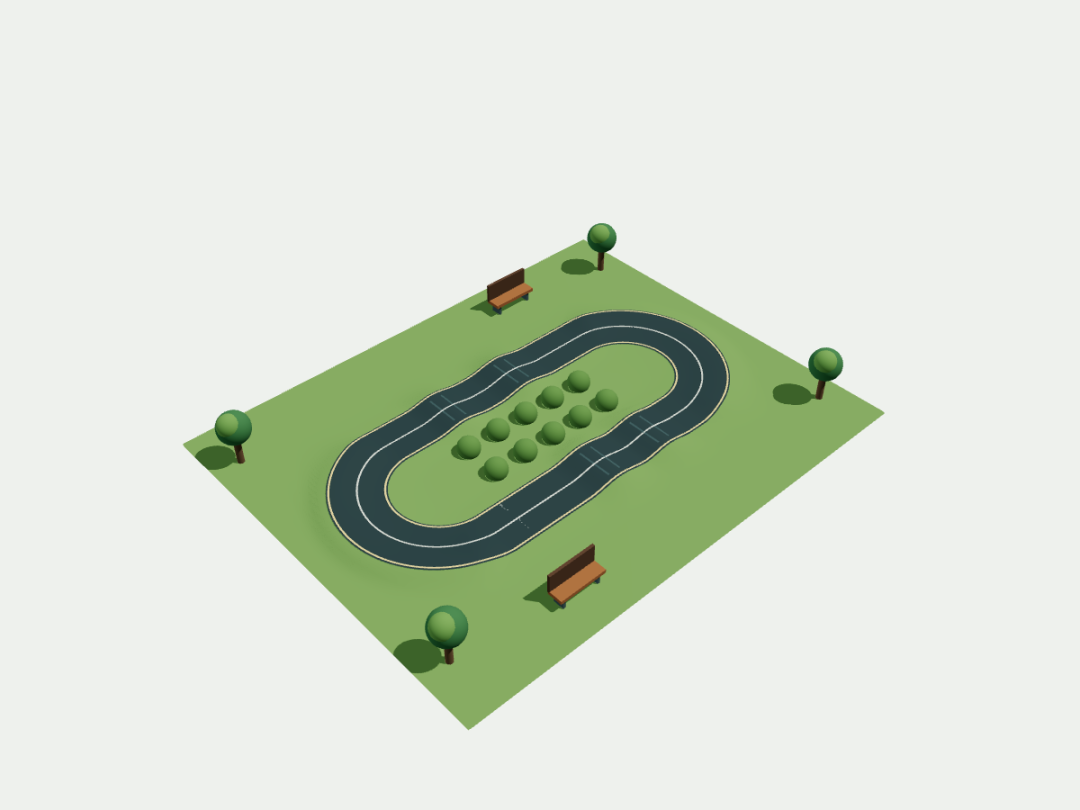 Jumper 公园仿真场景