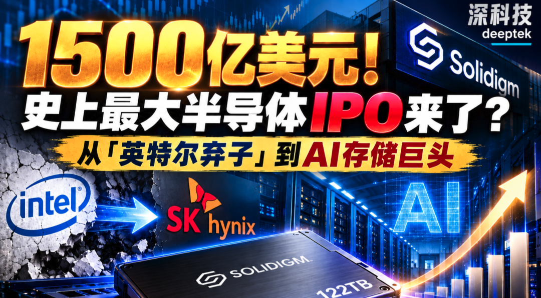 最大半导体IPO要来了:SK海力士旗下Solidigm估值最高1500亿美元封面图