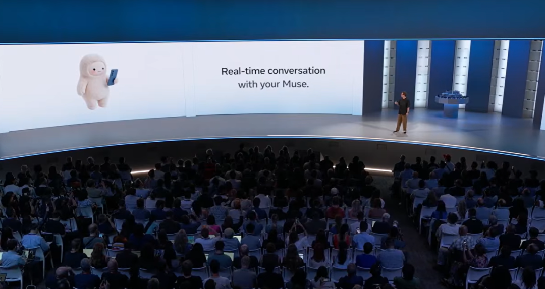 Meta Connect发布会Muse对话演示