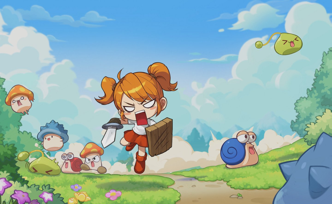 卡通风格插画，角色们似乎对现状不满