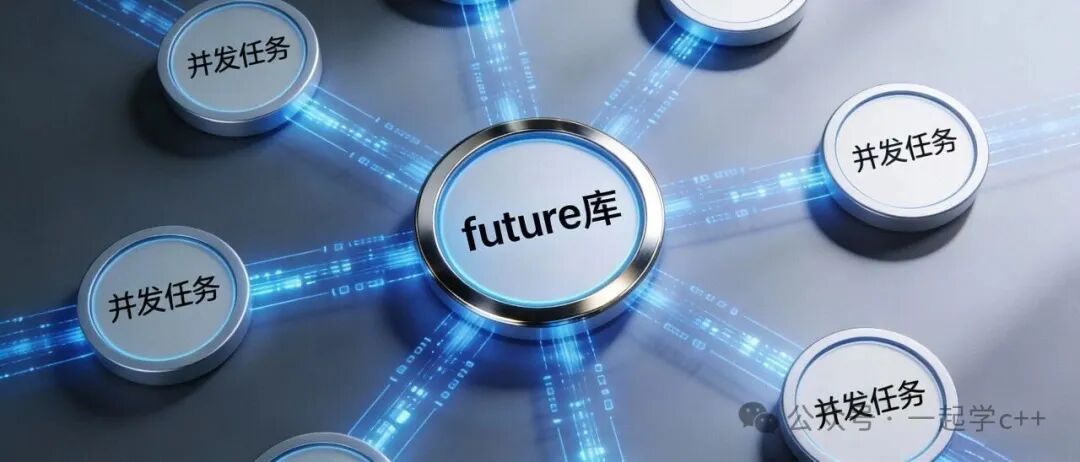 C++ future库异步任务示意图