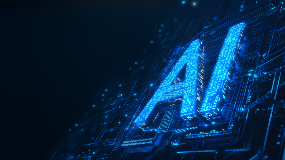 AI与二进制代码的未来感标识