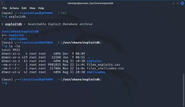 Exploit-DB目录结构
