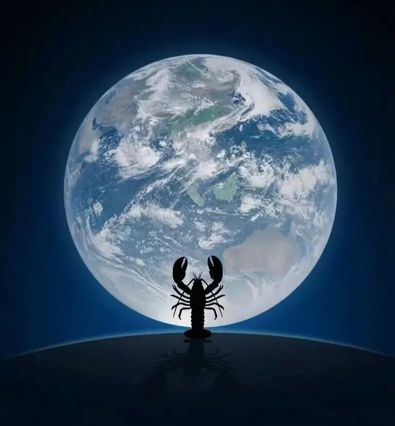 OpenClaw与地球概念的视觉图