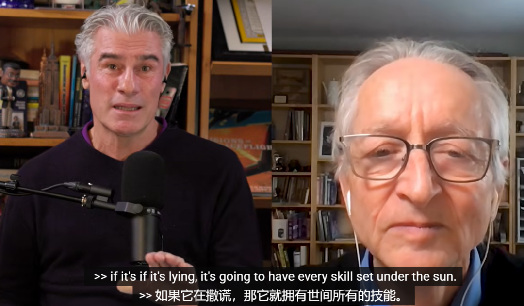 辛顿解释AI的“大众效应”