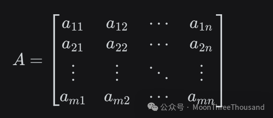 矩阵表示