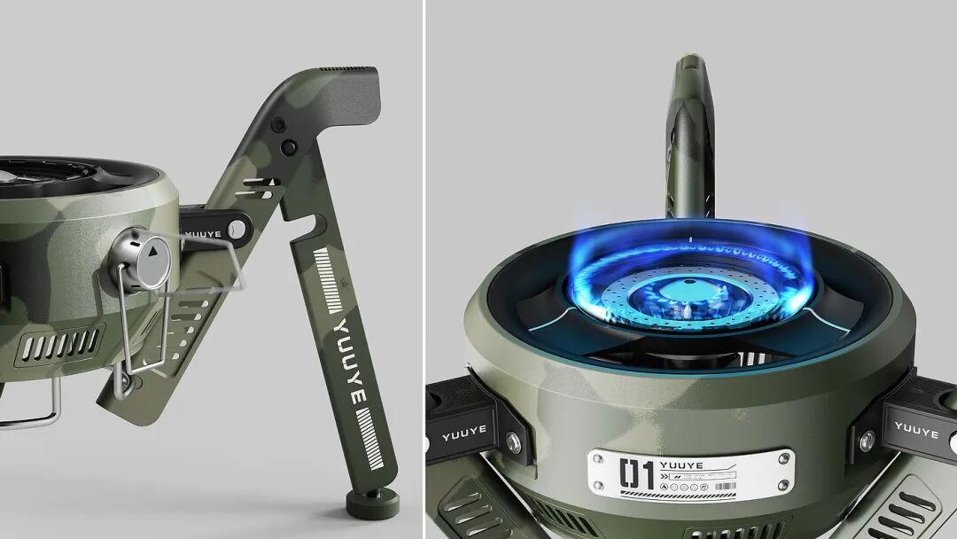 YUUYE便携炉具燃烧状态