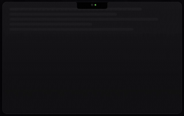 Textream欢迎界面与语音识别演示