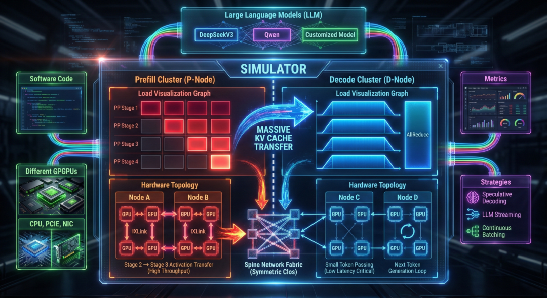 大型语言模型模拟器架构