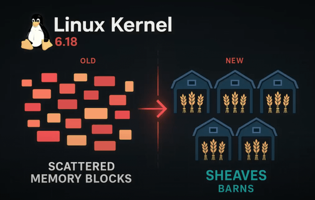 Linux Kernel 6.18 新旧内存块管理对比