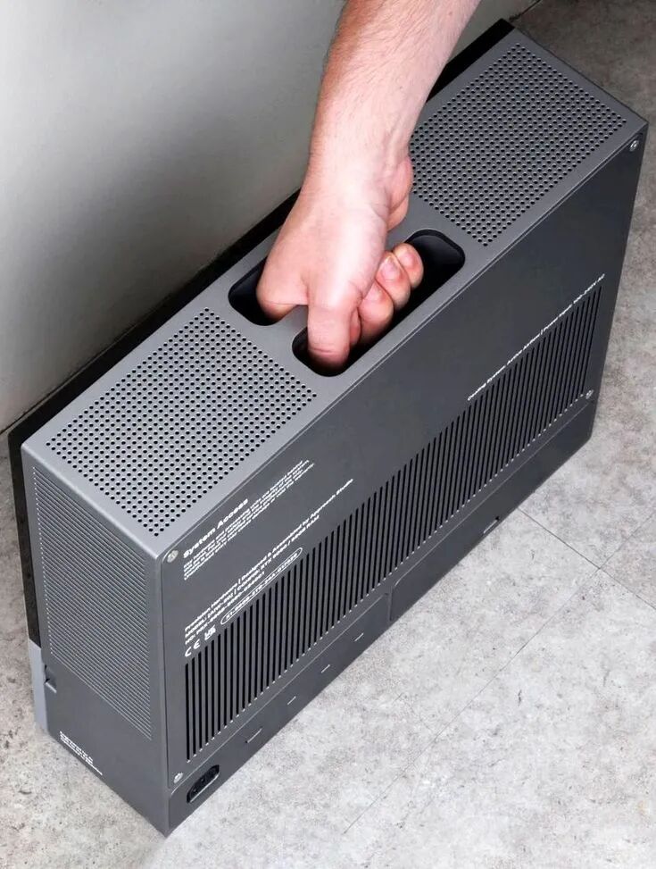 带有提手的System Accesso黑色设备