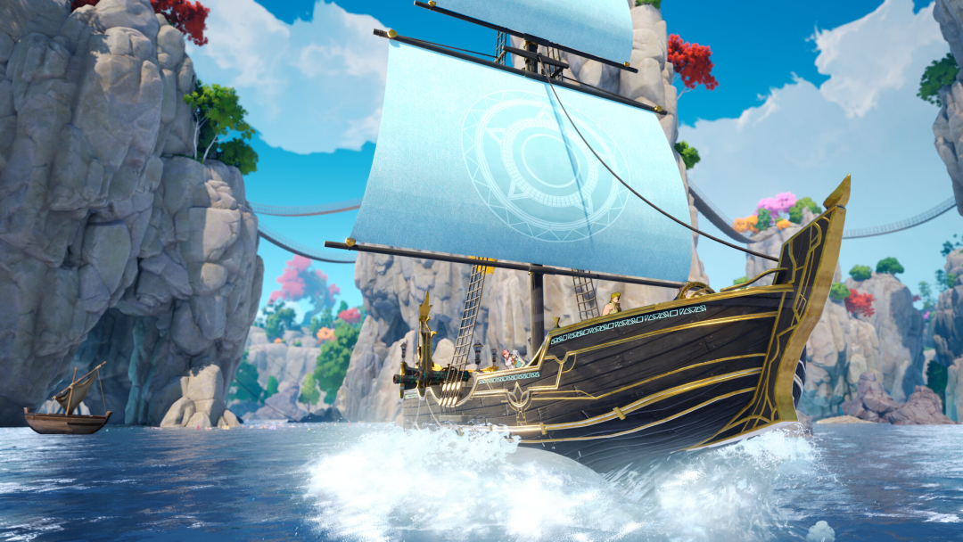 游戏内航海场景截图