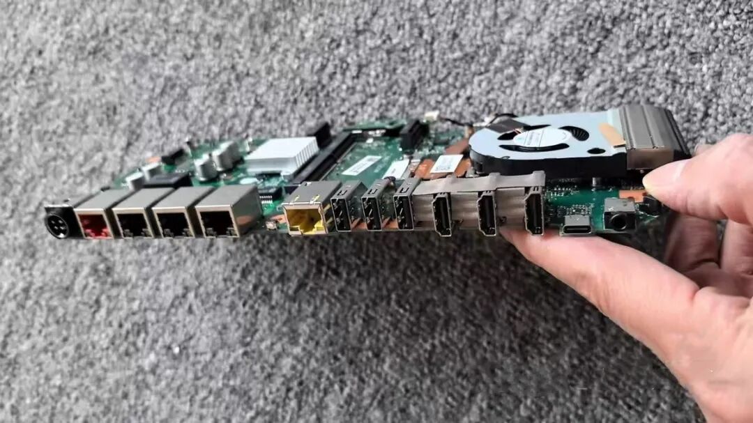 联想GQE50L主板正面概览