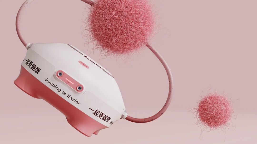 ITXCH智能跳绳机便携式设计