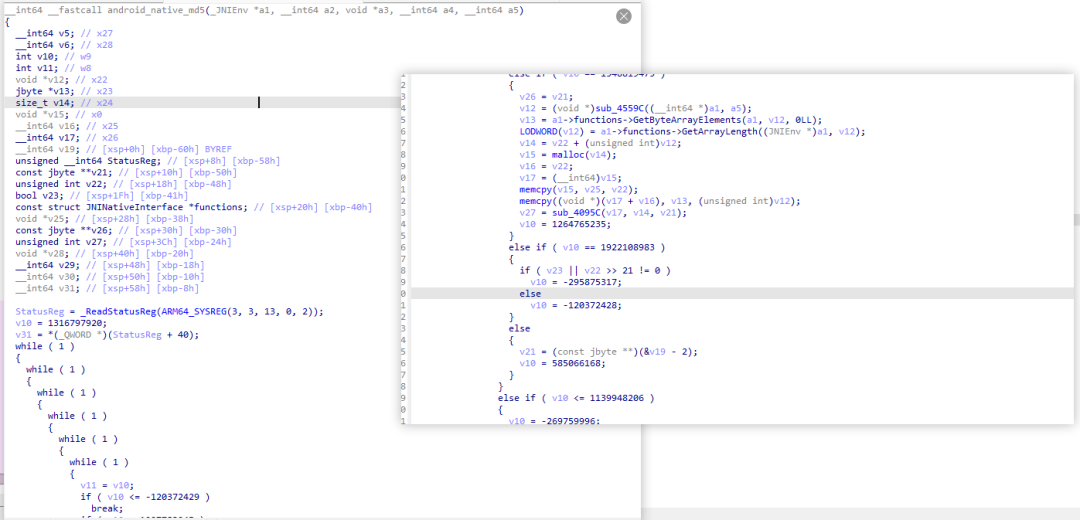 修正JNIEnv后的代码
