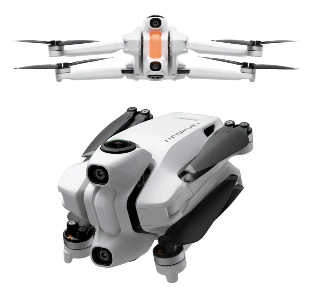 具有顶部和底部摄像头的现代无人机