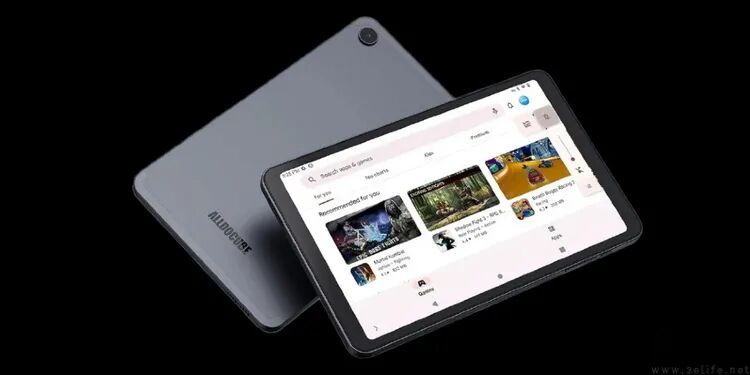 涉事品牌之一ALLDOCUBE的平板电脑展示图