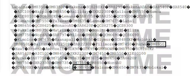 高通芯片代号泄漏列表，EM8850被标出