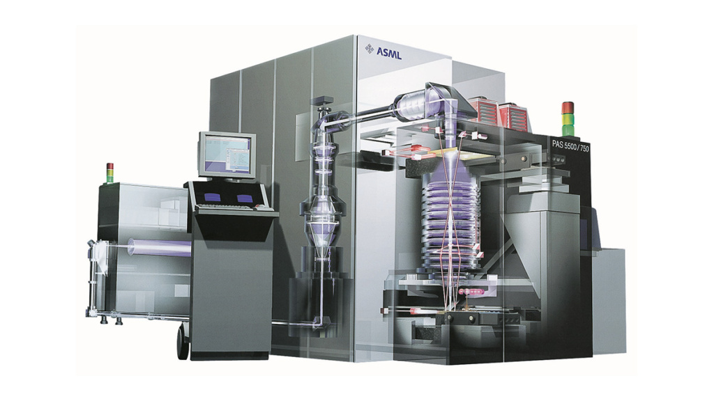ASML PAS 5500/750光刻机剖面图