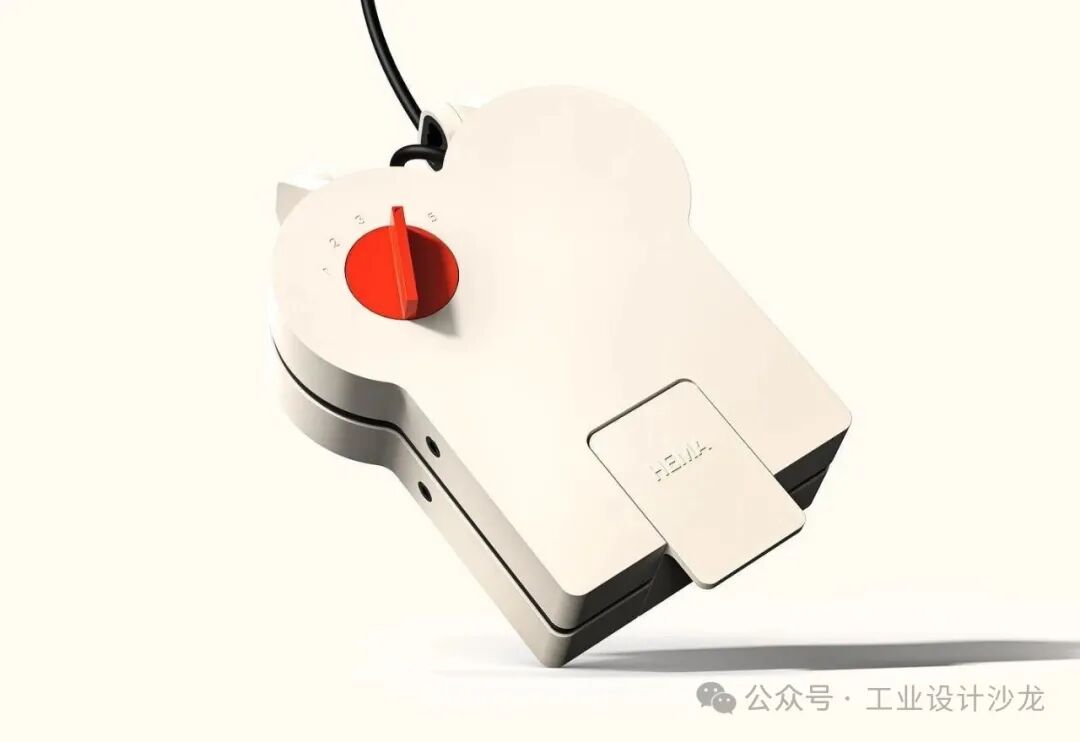 猫头形状华夫饼机设计