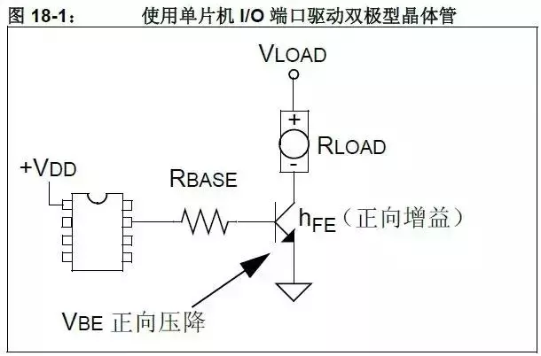 单片机驱动双极型晶体管电路