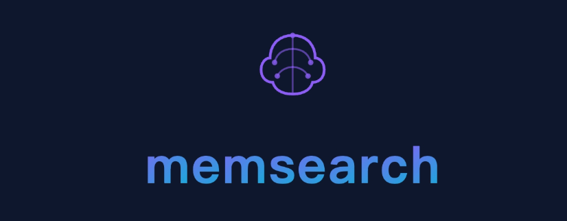 memsearch 紫色云朵Logo