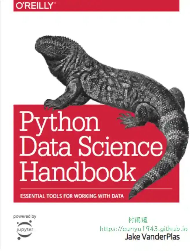 Python Data Science Handbook 书籍封面