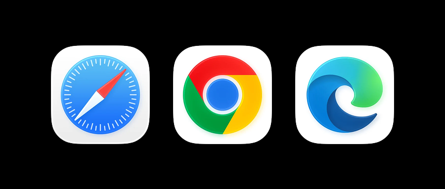 主流浏览器图标