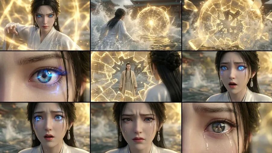 AI生成的游戏美术概念图