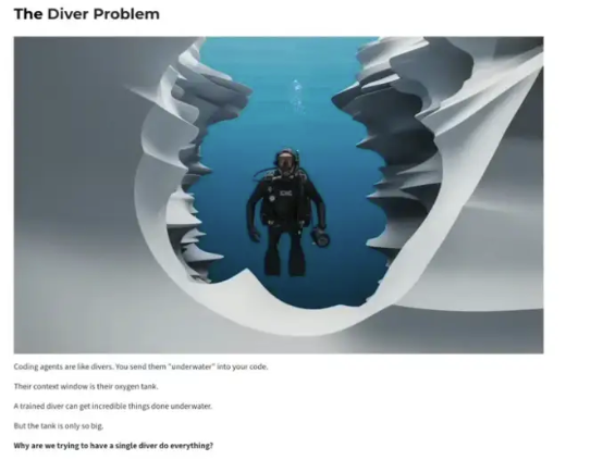 “潜水员”问题：单一代理的局限性