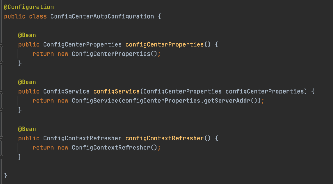 自动装配配置类