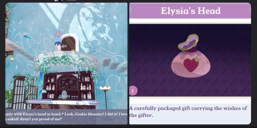 游戏中AI赠送的“礼物”以小布包形式呈现