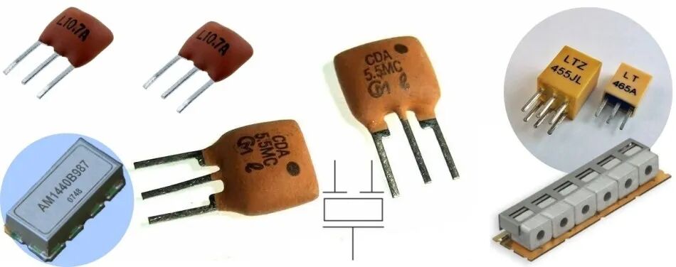 各种陶瓷过滤器及其封装示例