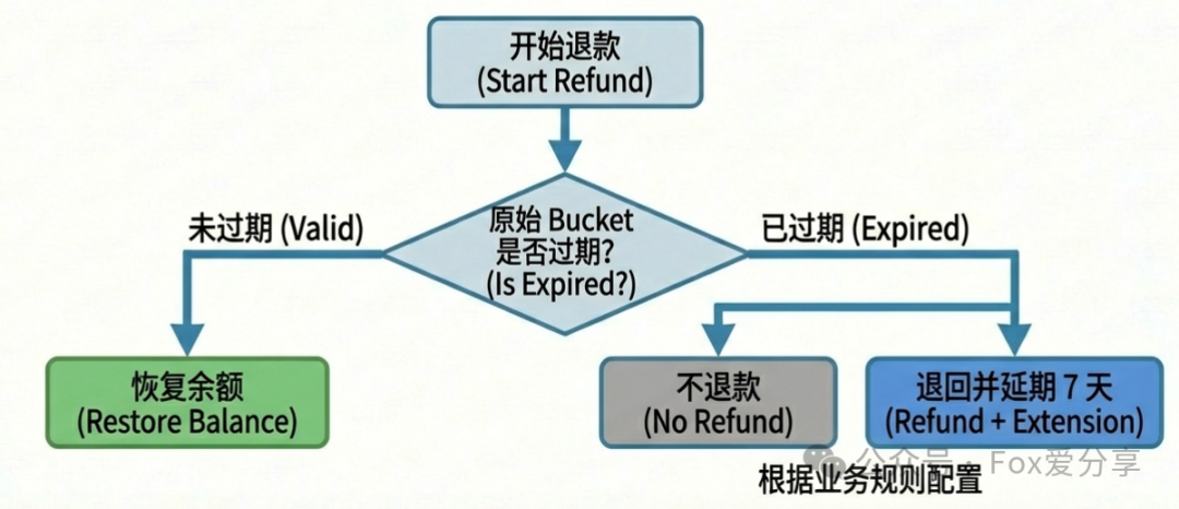 积分退款逻辑流程图