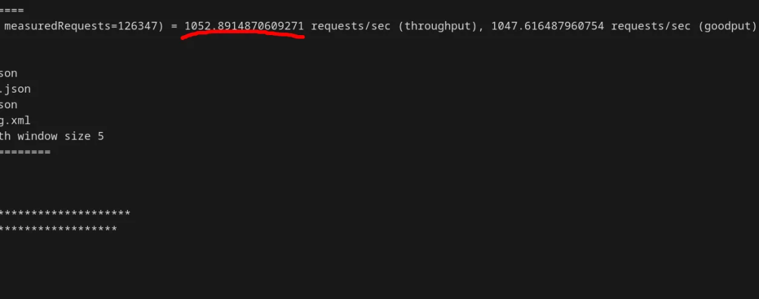 shared_buffers调至8MB后的性能输出