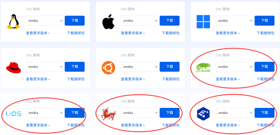Easysearch适配国产CPU架构与操作系统下载页面