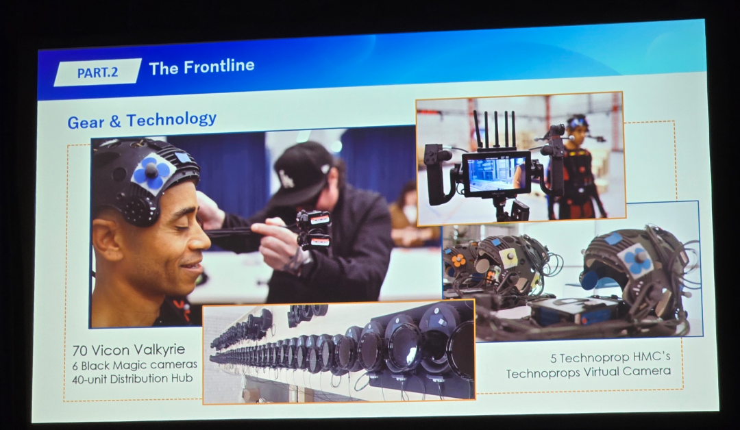 动捕棚使用的Vicon Valkyrie、Black Magic相机及Technoprop HMC设备展示