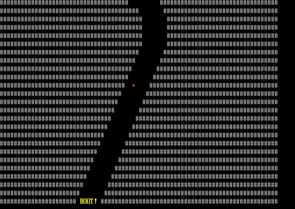 Fall To Boot游戏启动界面截图