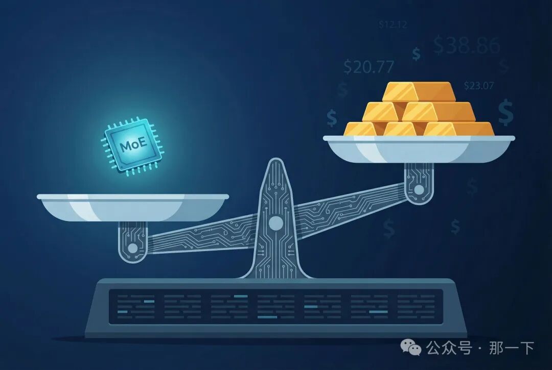 科技天平：MoE芯片与金条成本对比