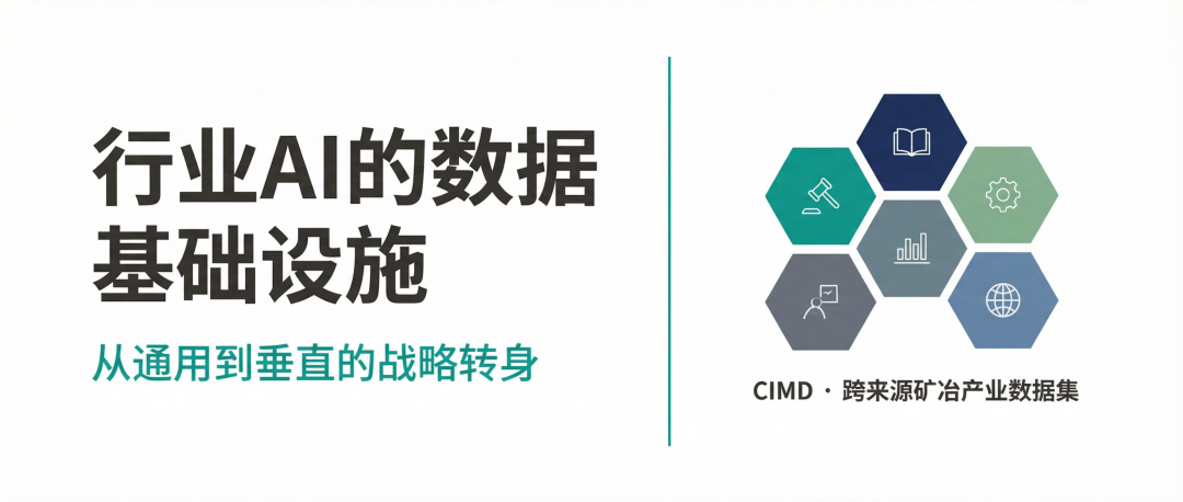 行业AI的数据基础设施宣传图