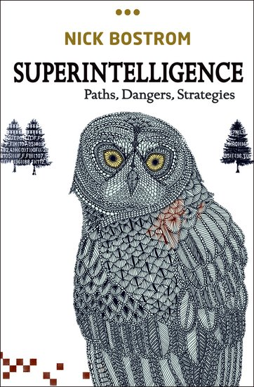 Nick Bostrom 的《超级智能》书籍封面图