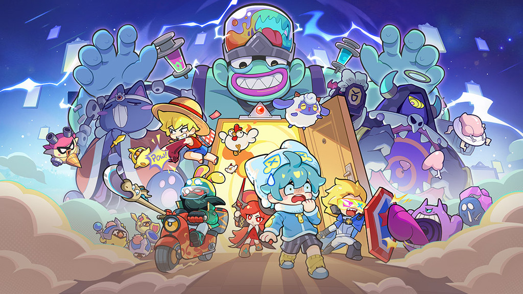 梦境护卫队Q版角色集结战斗