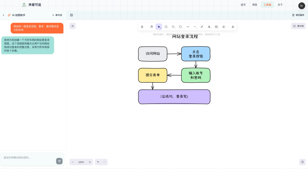 流式生成并实时渲染