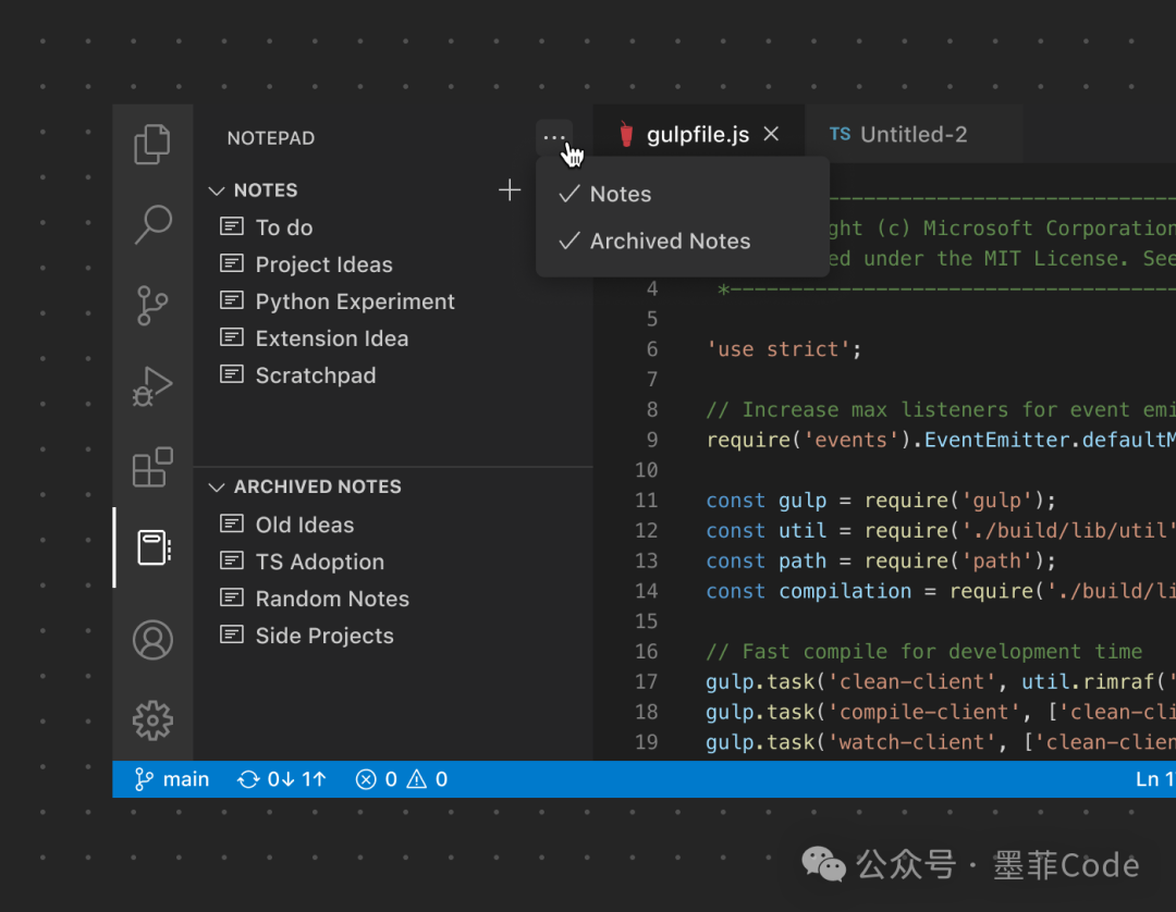 早期AI代码补全界面