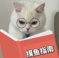 猫咪阅读摸鱼指南表情包