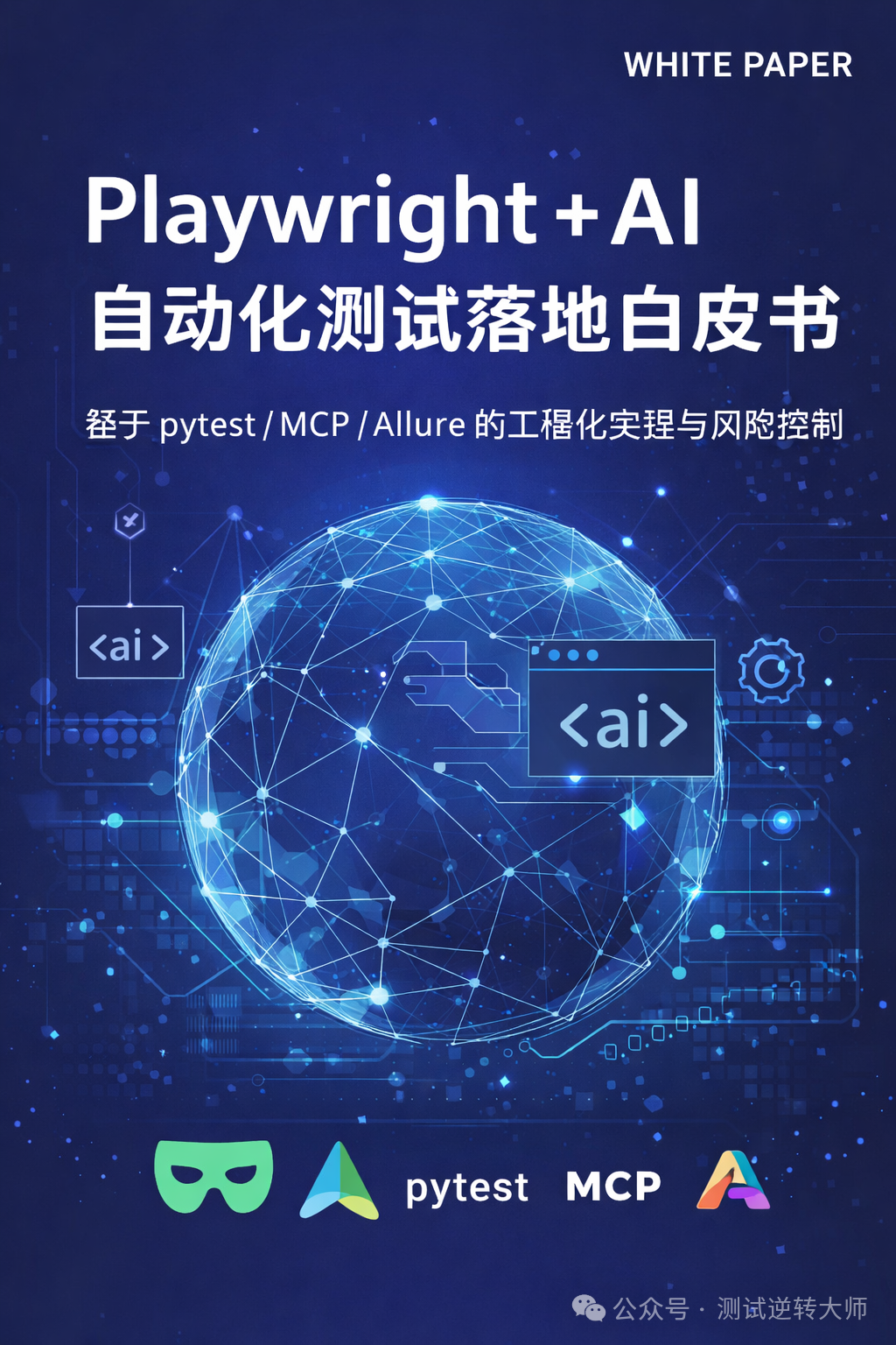 Playwright+AI自动化测试白皮书架构图