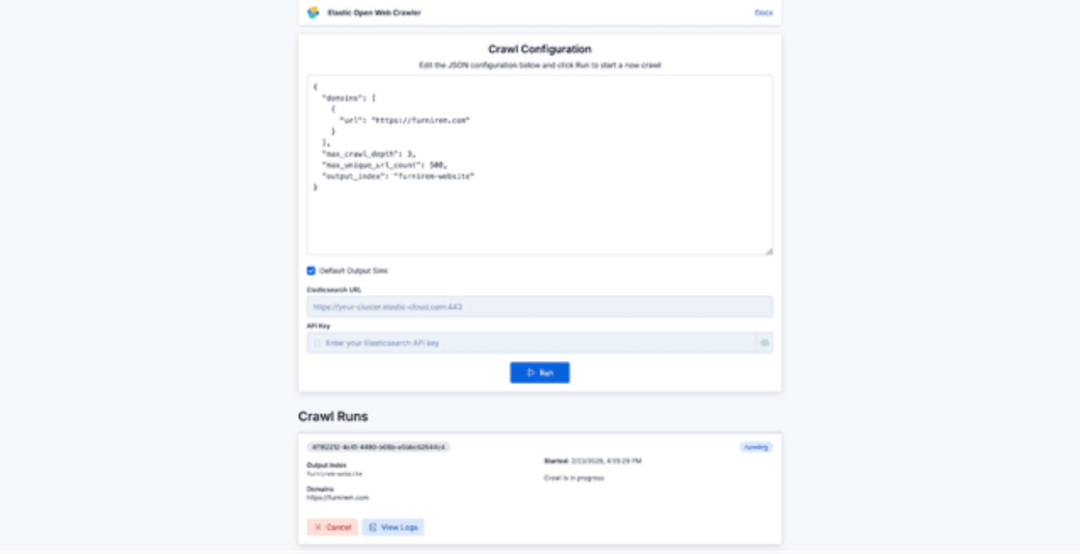 Crawly 前端爬虫配置界面